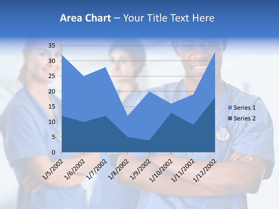 Illness Group Team PowerPoint Template