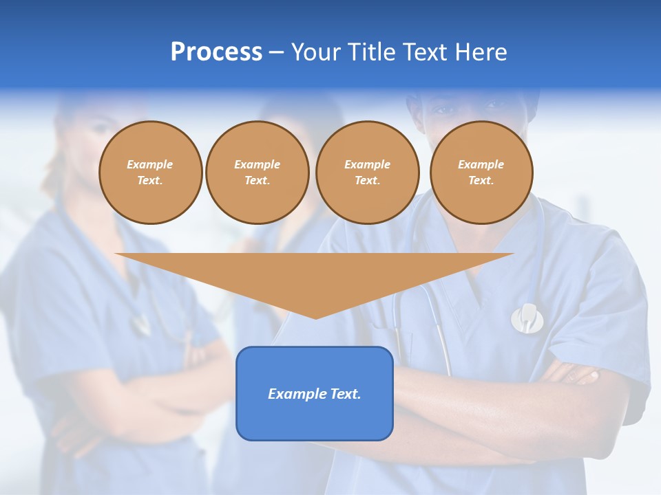 Illness Group Team PowerPoint Template