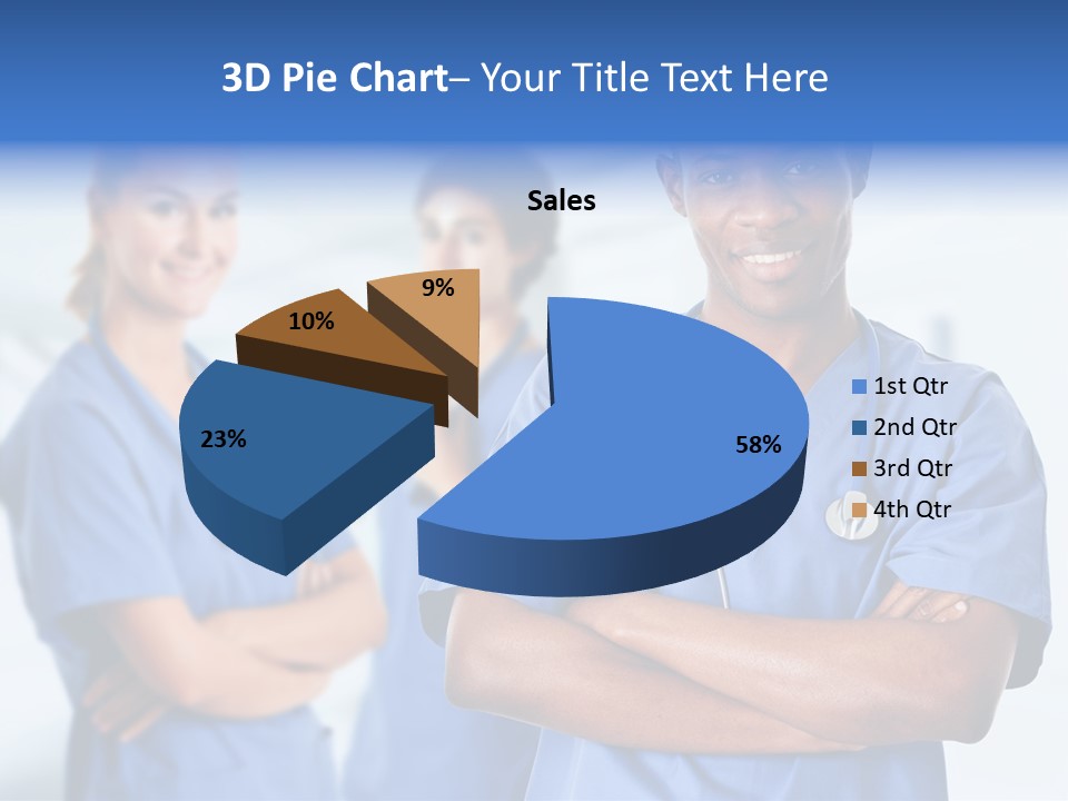 Illness Group Team PowerPoint Template
