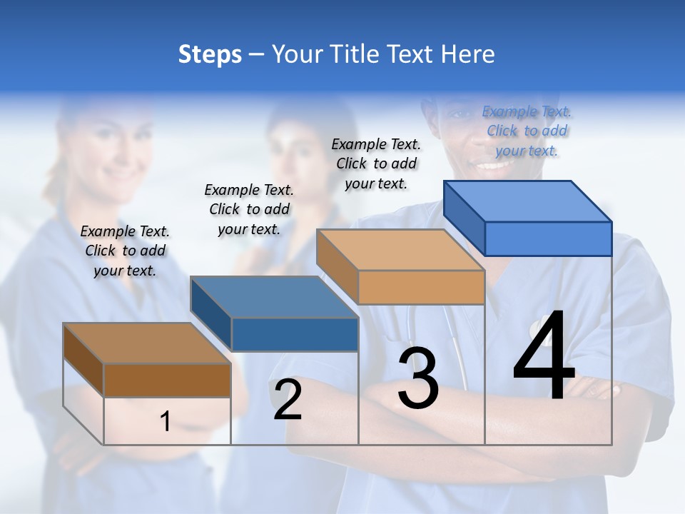 Illness Group Team PowerPoint Template
