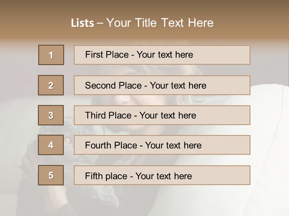 Beautiful Comfortable Adoration PowerPoint Template