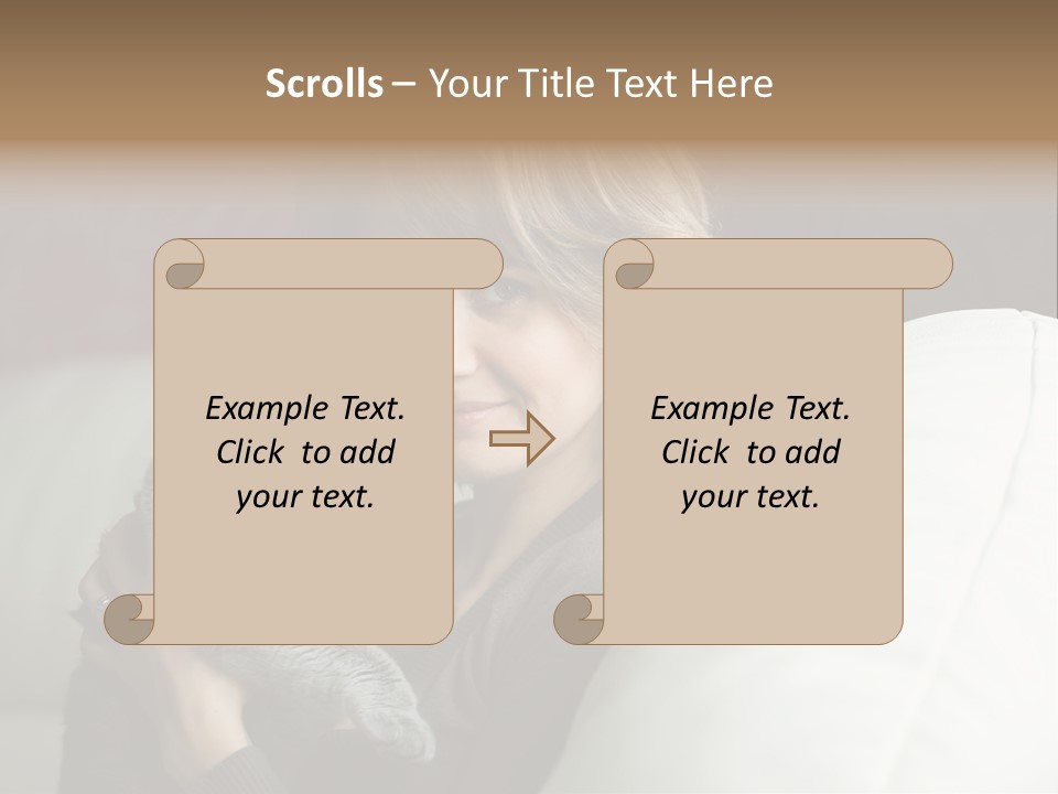Beautiful Comfortable Adoration PowerPoint Template