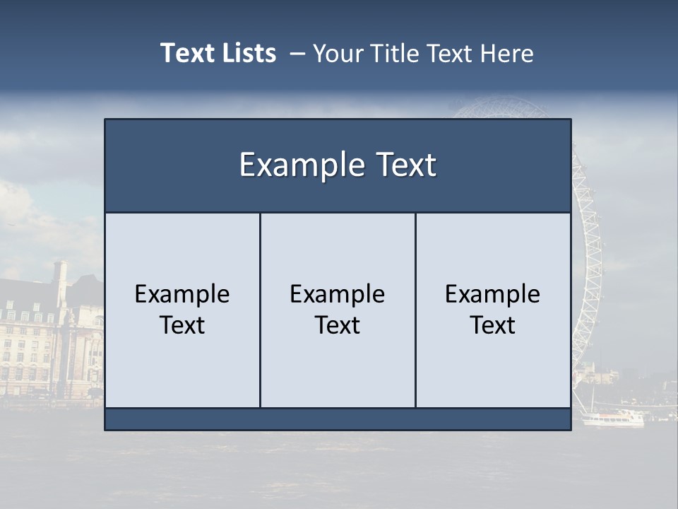 Britain England United PowerPoint Template
