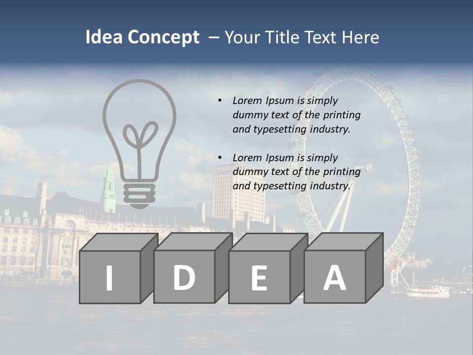 Britain England United PowerPoint Template