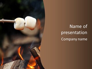 Camp Delicious Candy PowerPoint Template