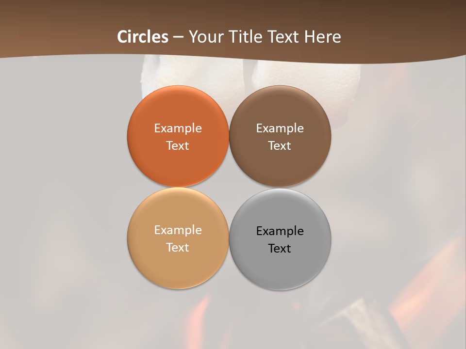 Camp Delicious Candy PowerPoint Template