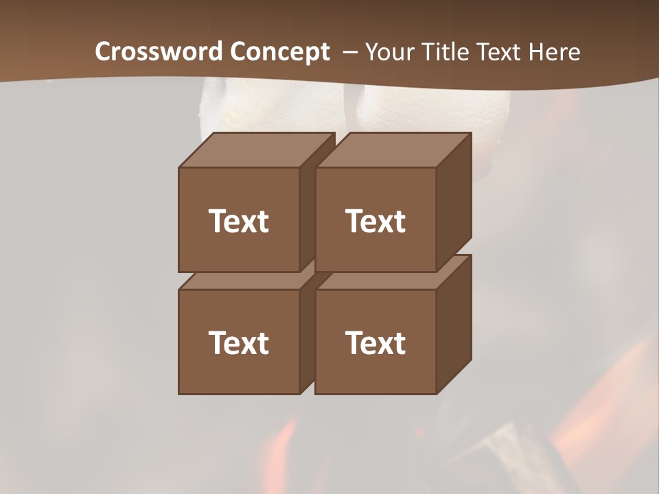 Camp Delicious Candy PowerPoint Template