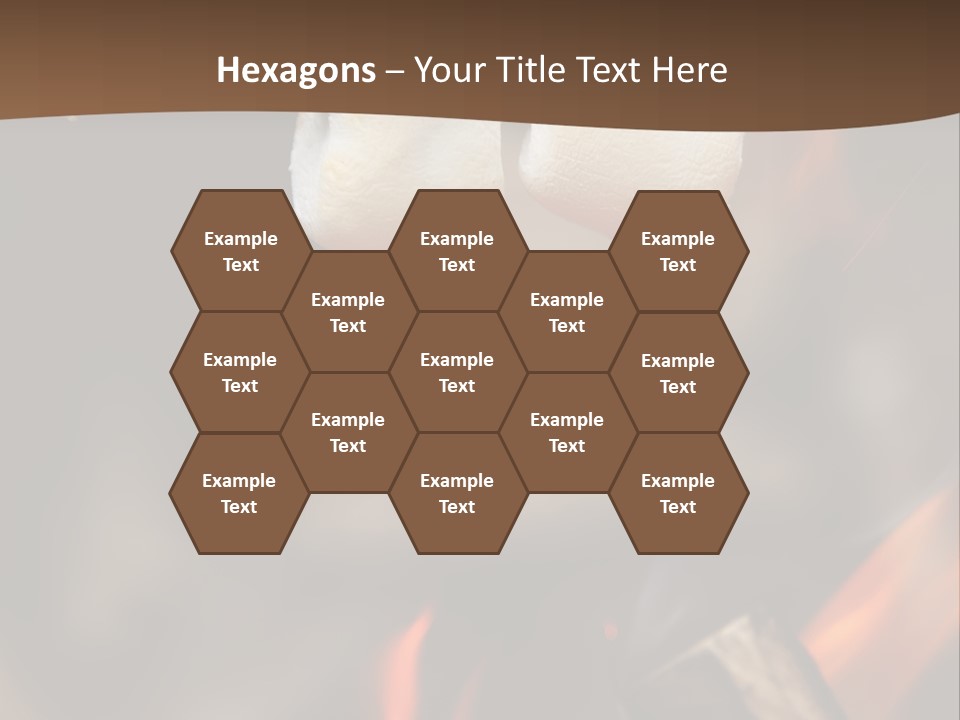 Camp Delicious Candy PowerPoint Template