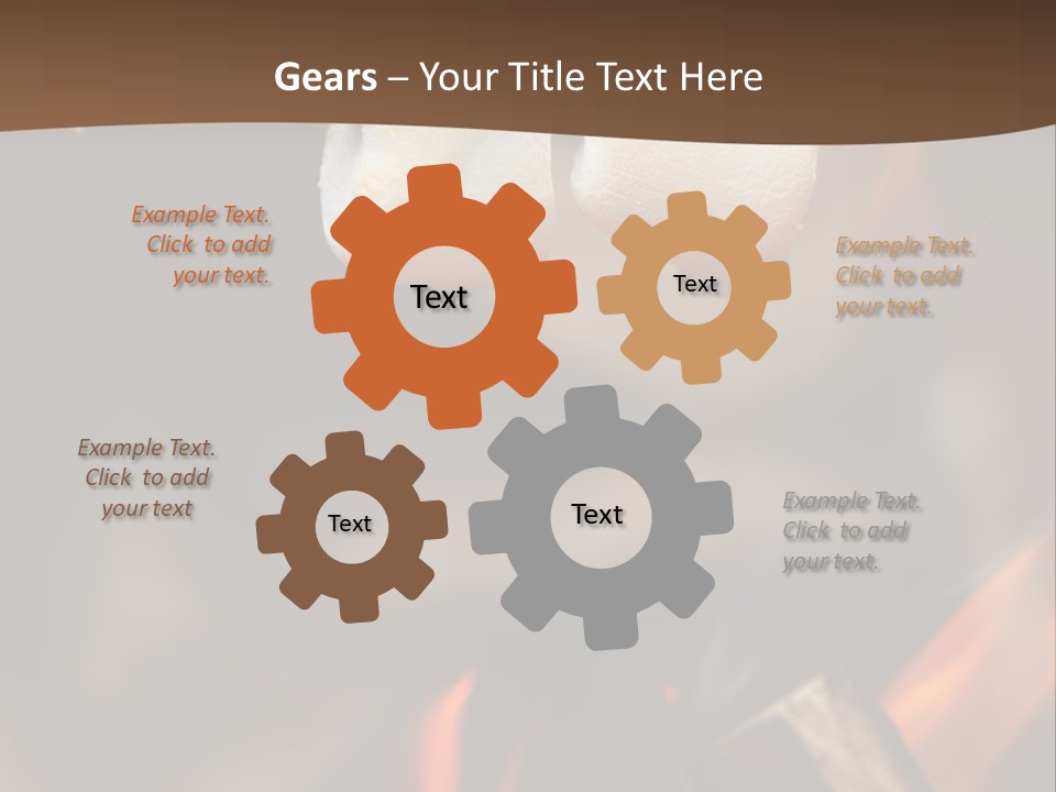 Camp Delicious Candy PowerPoint Template