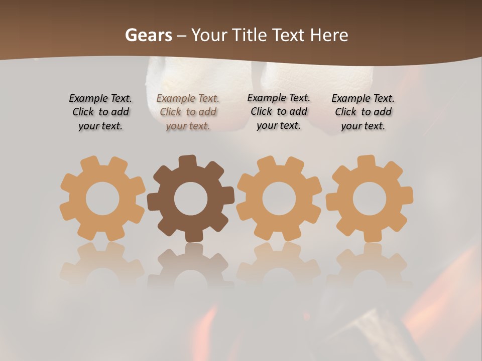 Camp Delicious Candy PowerPoint Template