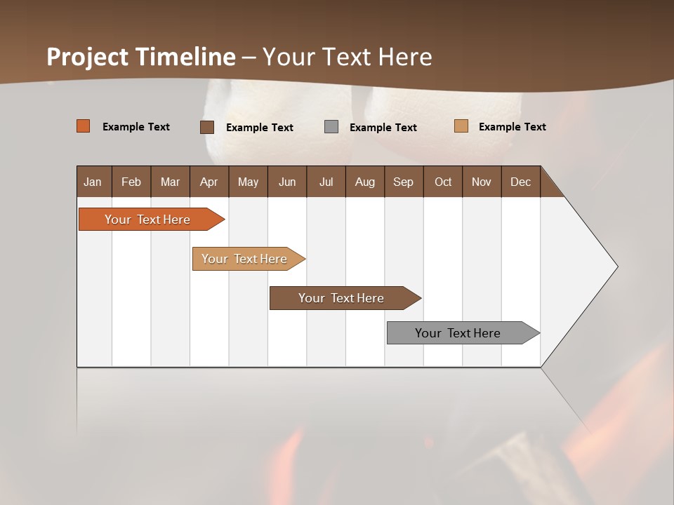 Camp Delicious Candy PowerPoint Template