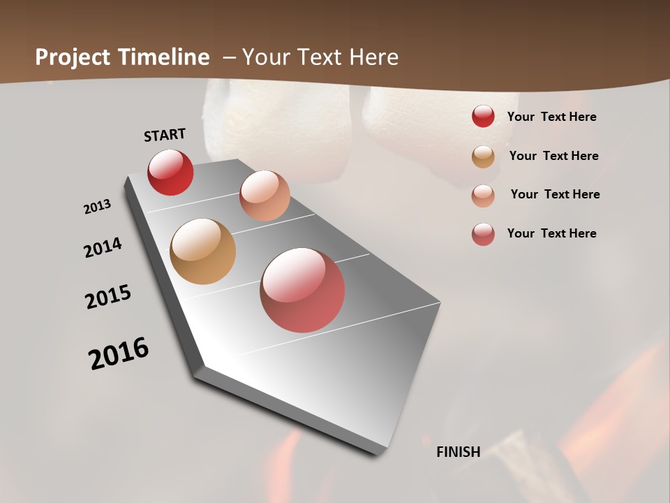 Camp Delicious Candy PowerPoint Template