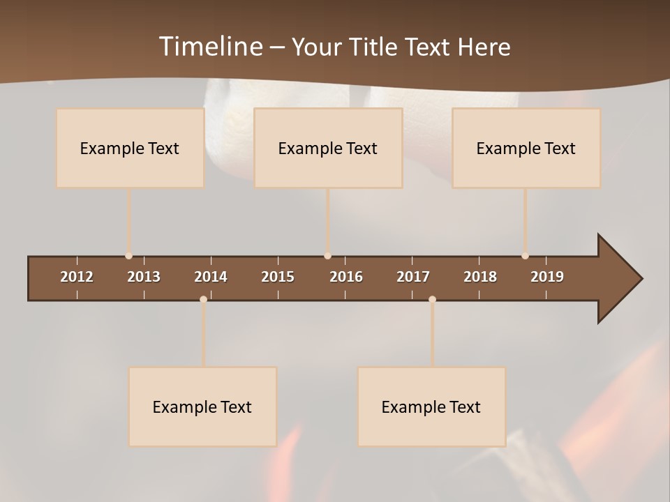 Camp Delicious Candy PowerPoint Template