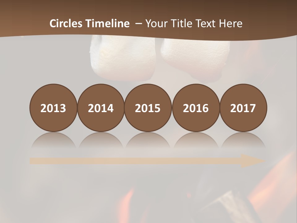 Camp Delicious Candy PowerPoint Template