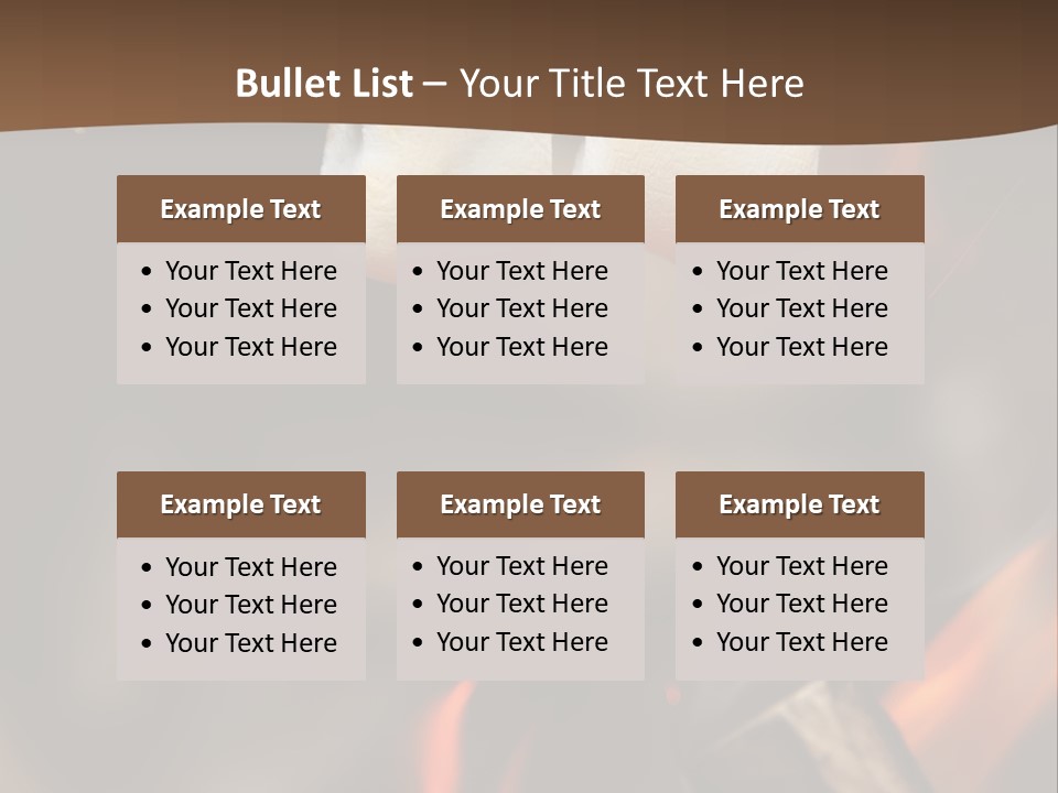 Camp Delicious Candy PowerPoint Template