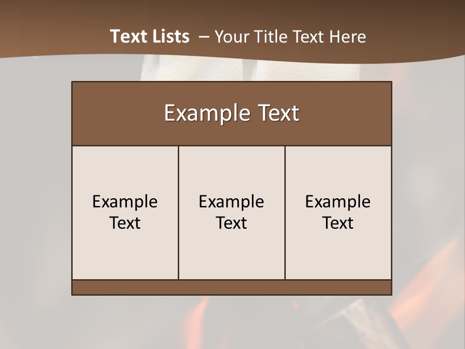 Camp Delicious Candy PowerPoint Template