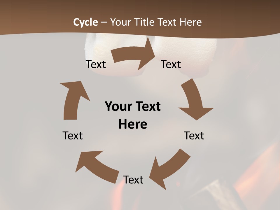 Camp Delicious Candy PowerPoint Template