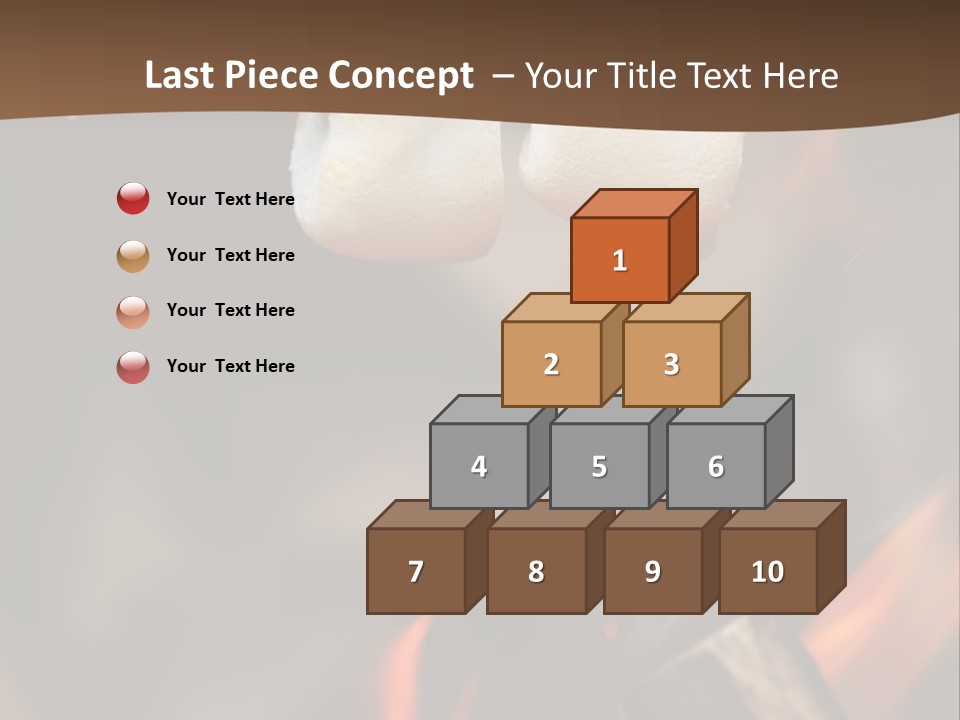 Camp Delicious Candy PowerPoint Template