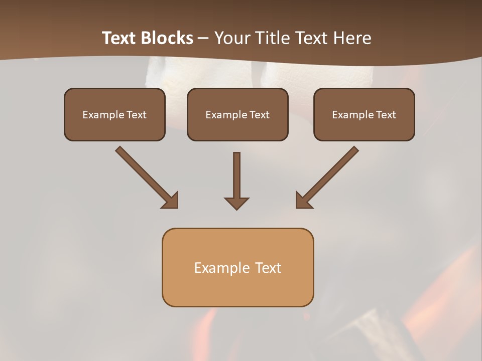 Camp Delicious Candy PowerPoint Template