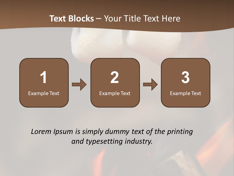 Camp Delicious Candy PowerPoint Template