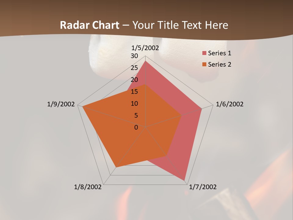 Camp Delicious Candy PowerPoint Template