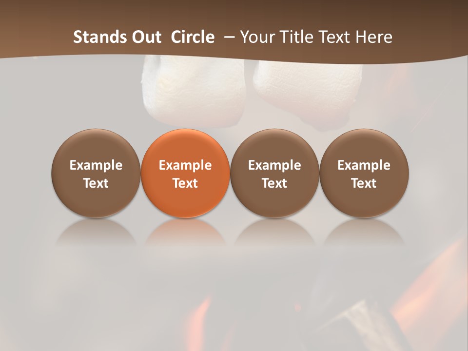 Camp Delicious Candy PowerPoint Template