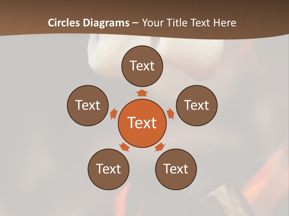 Camp Delicious Candy PowerPoint Template