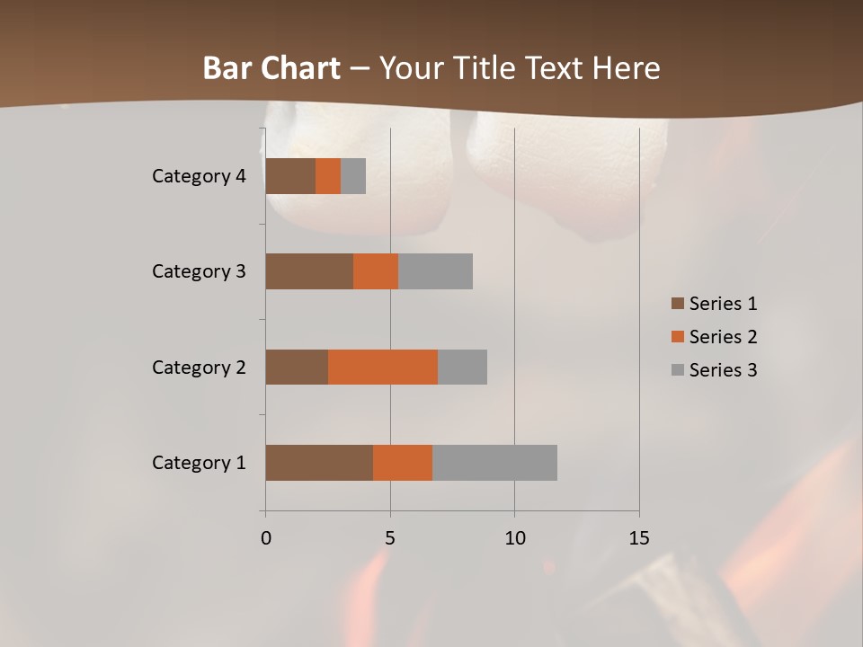 Camp Delicious Candy PowerPoint Template