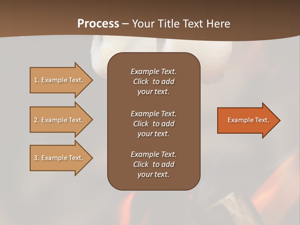 Camp Delicious Candy PowerPoint Template