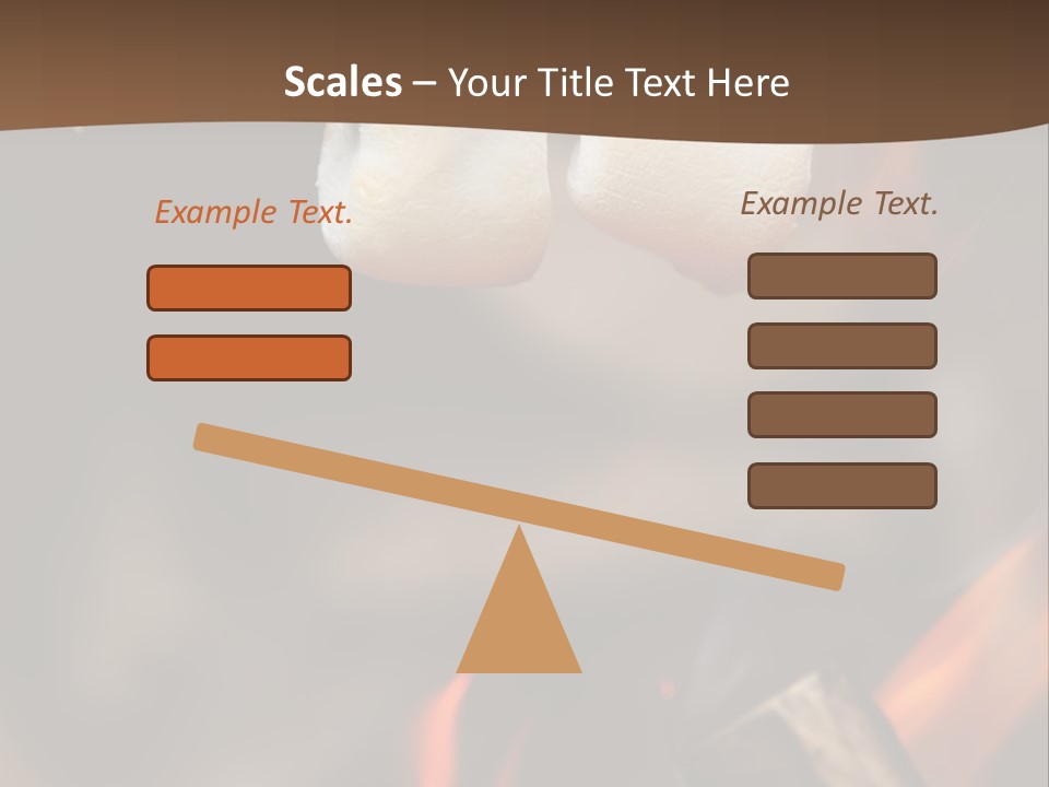 Camp Delicious Candy PowerPoint Template