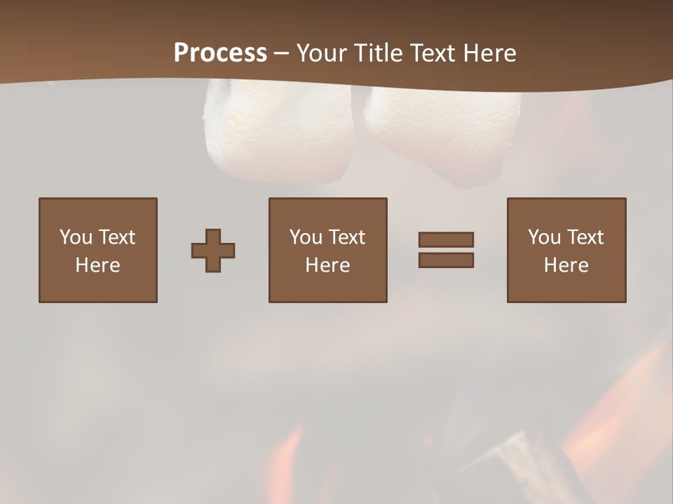 Camp Delicious Candy PowerPoint Template