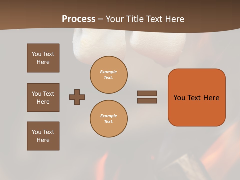 Camp Delicious Candy PowerPoint Template