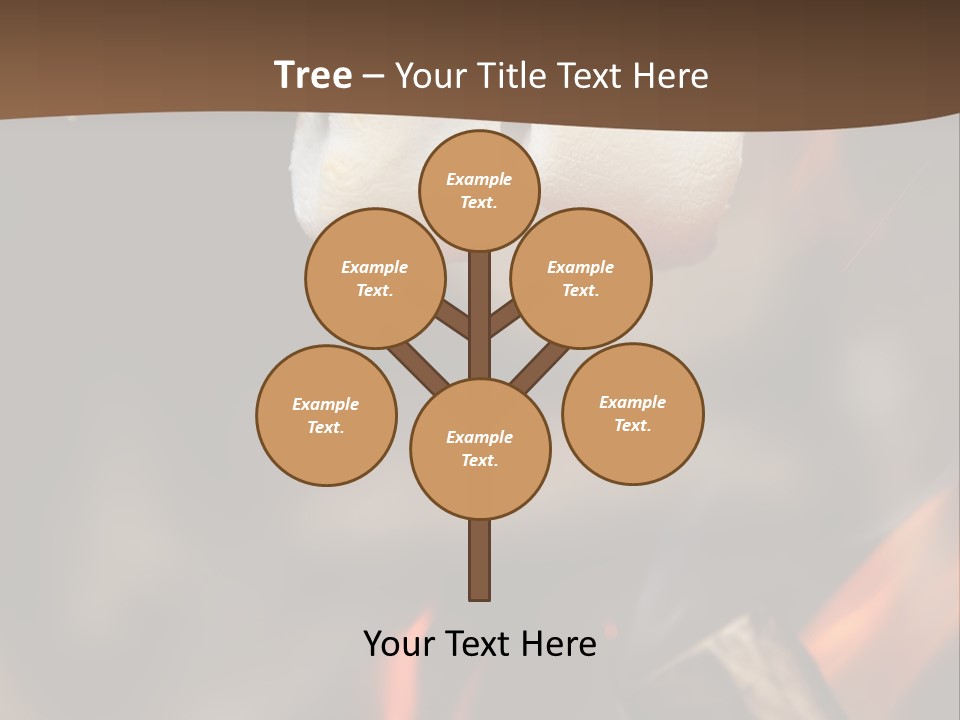 Camp Delicious Candy PowerPoint Template