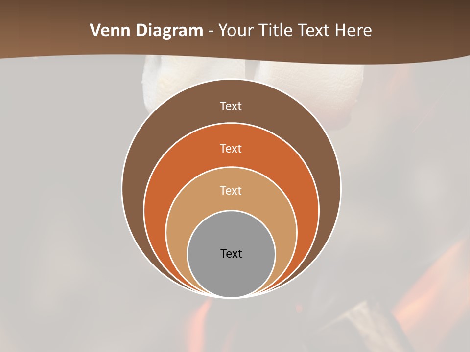 Camp Delicious Candy PowerPoint Template