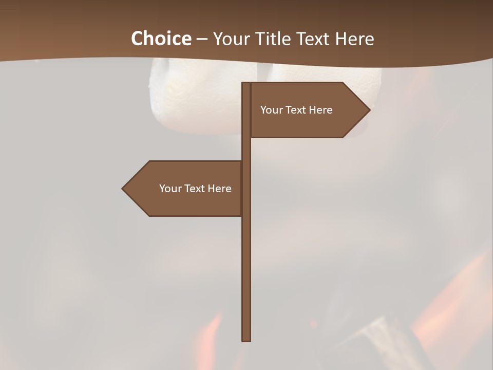 Camp Delicious Candy PowerPoint Template