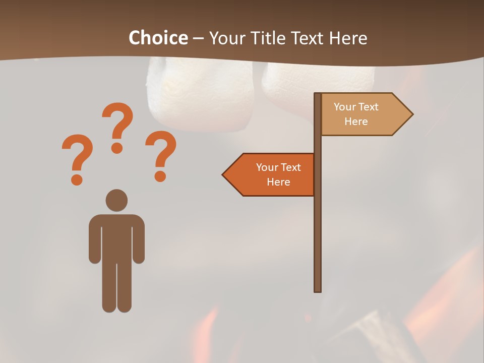 Camp Delicious Candy PowerPoint Template