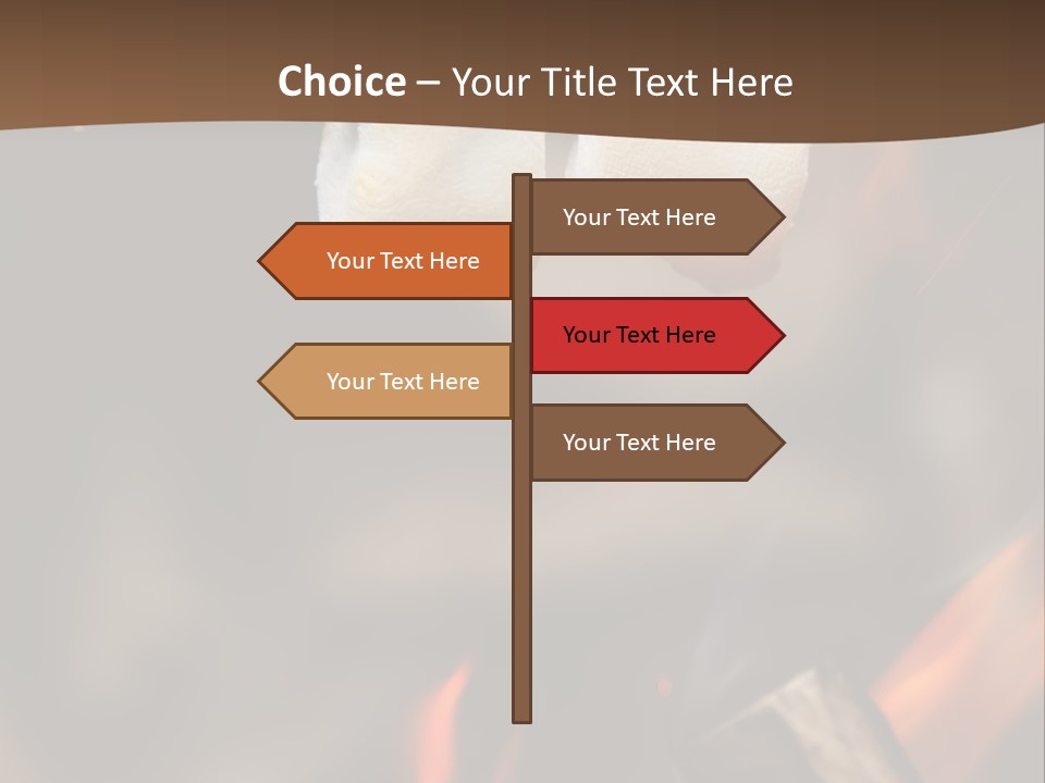 Camp Delicious Candy PowerPoint Template