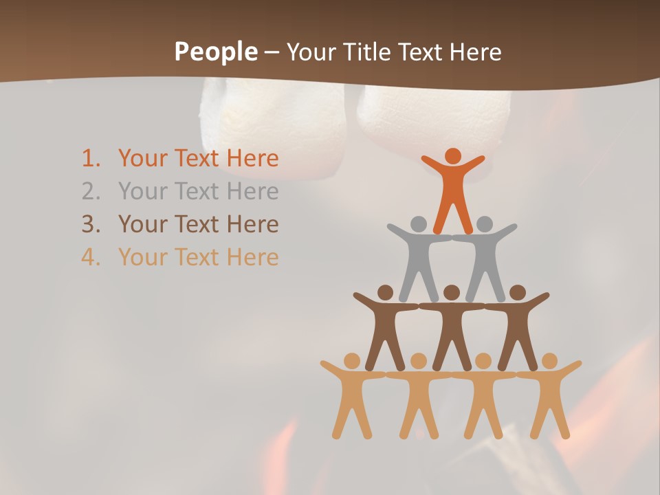 Camp Delicious Candy PowerPoint Template