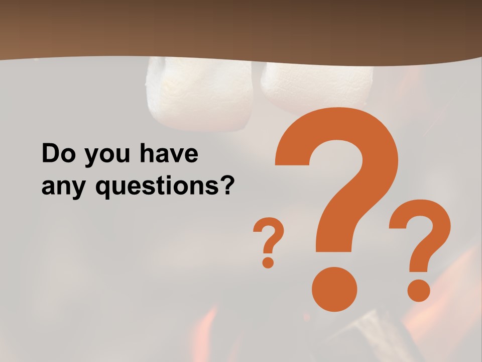 Camp Delicious Candy PowerPoint Template