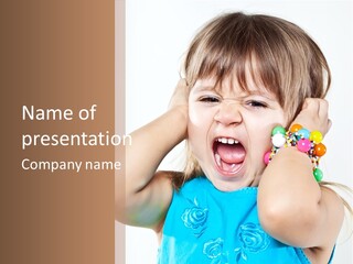 Hands Scandal Eyes PowerPoint Template