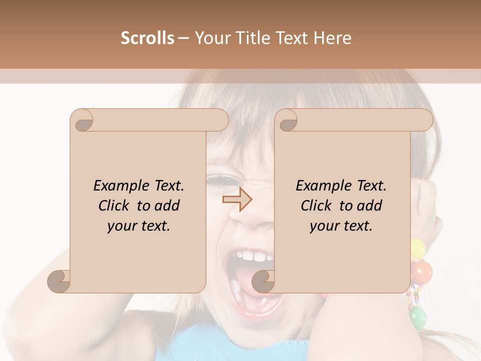 Hands Scandal Eyes PowerPoint Template