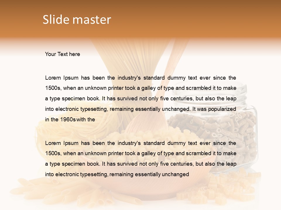 Background Yellow Wheat PowerPoint Template