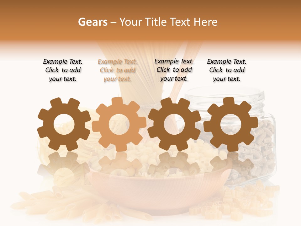 Background Yellow Wheat PowerPoint Template