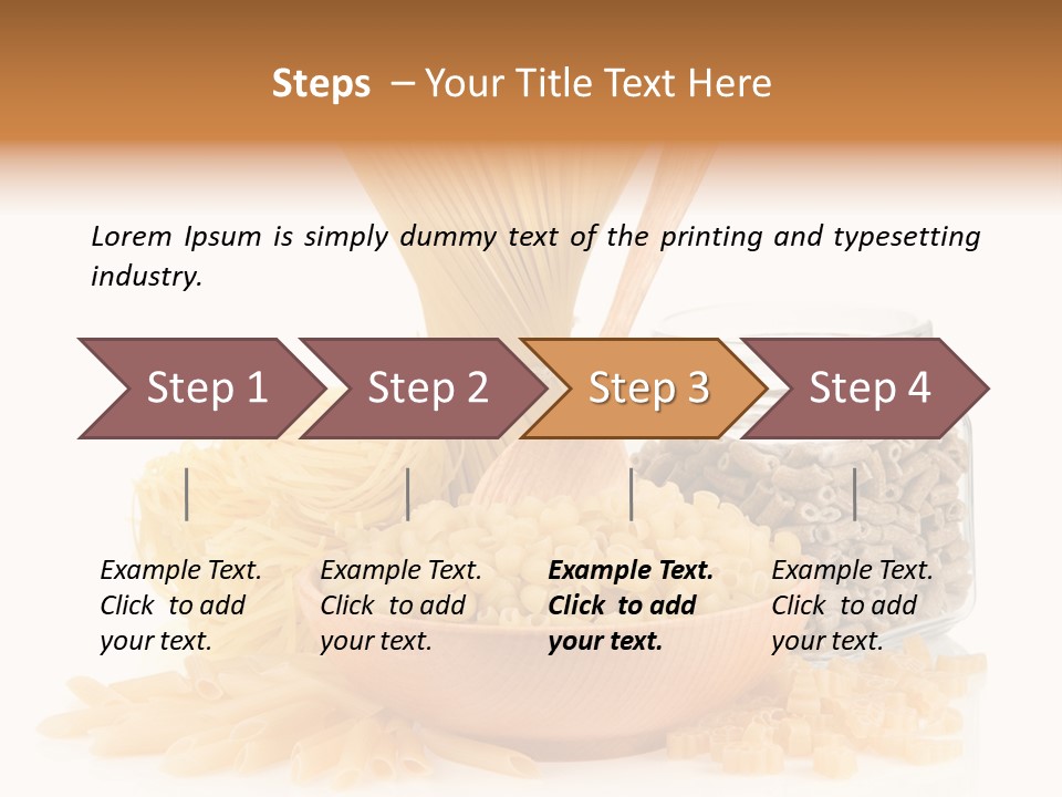 Background Yellow Wheat PowerPoint Template