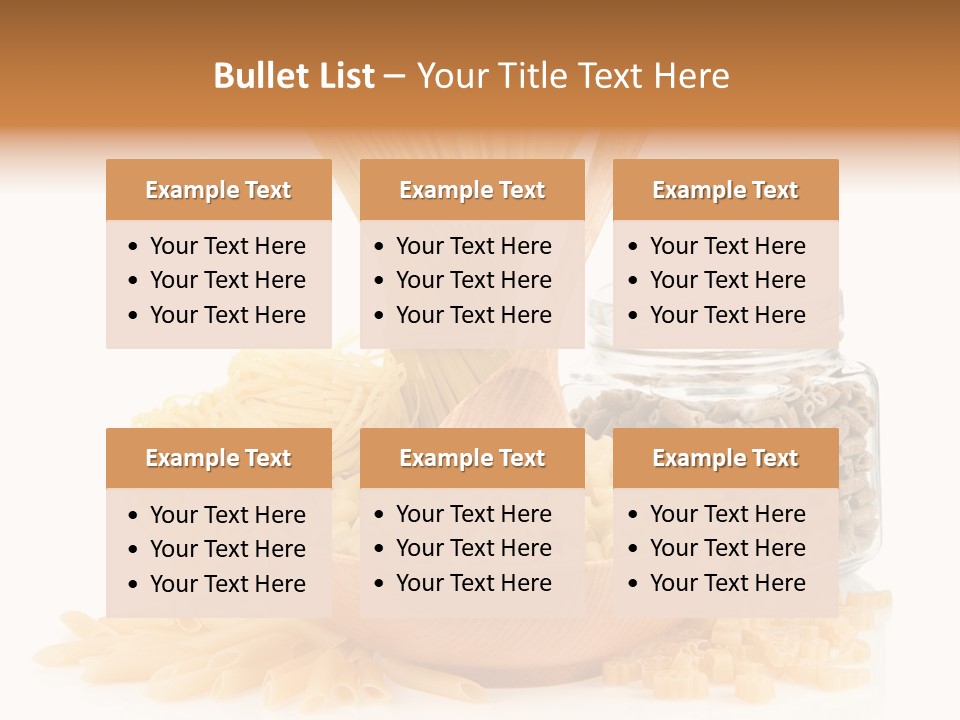 Background Yellow Wheat PowerPoint Template