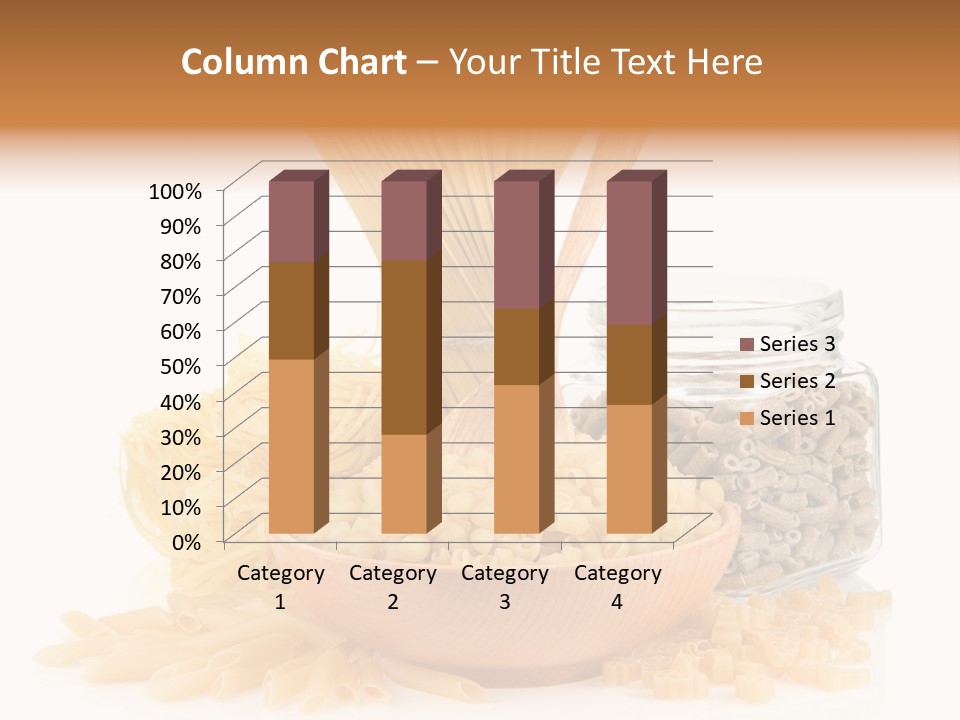 Background Yellow Wheat PowerPoint Template