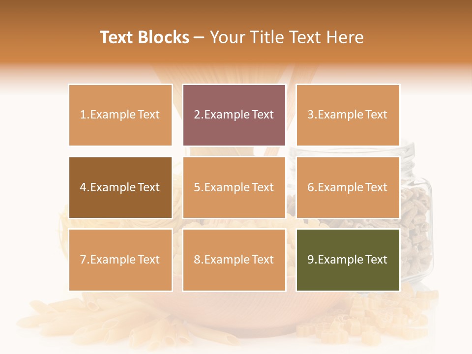 Background Yellow Wheat PowerPoint Template