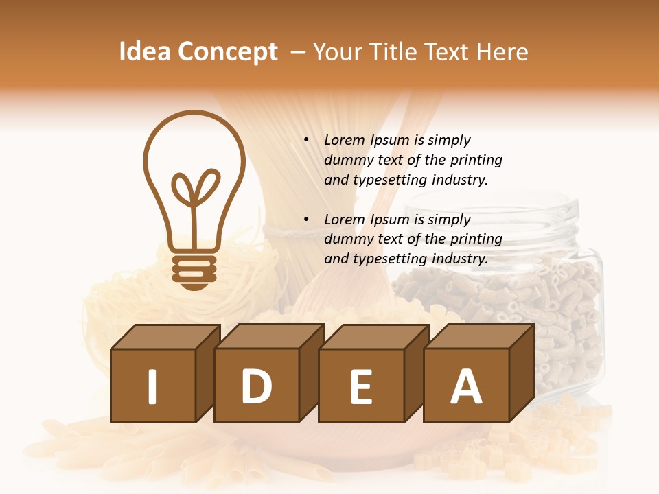 Background Yellow Wheat PowerPoint Template