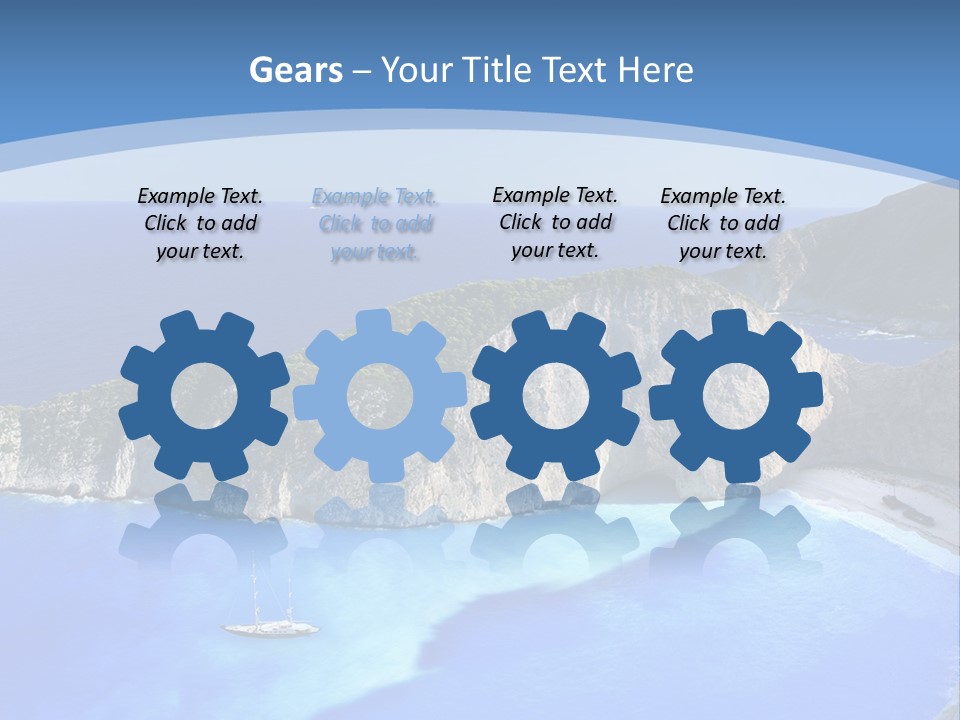 Sea Phenomenon Ship PowerPoint Template