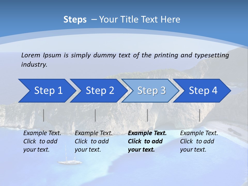 Sea Phenomenon Ship PowerPoint Template